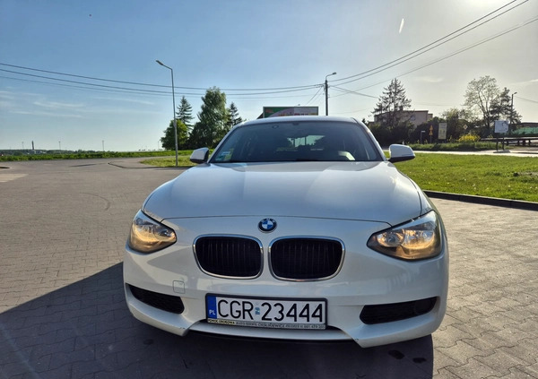 BMW Seria 1 cena 29500 przebieg: 204500, rok produkcji 2012 z Wąbrzeźno małe 154